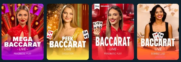 Live-Baccarat im Casino Stake